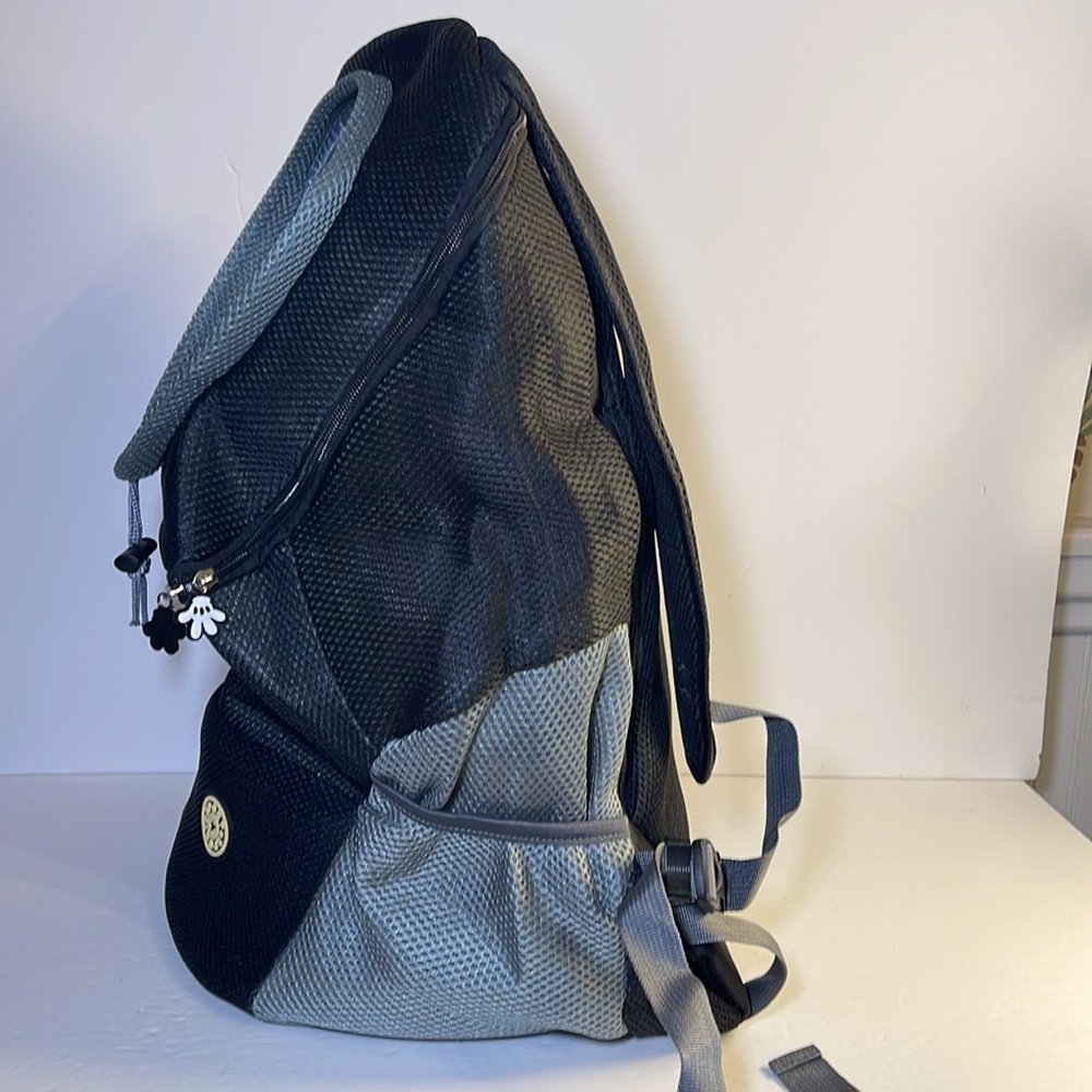 K9 Sport Sack Dog Backpack - Black and Gray - Picture 2 of 7